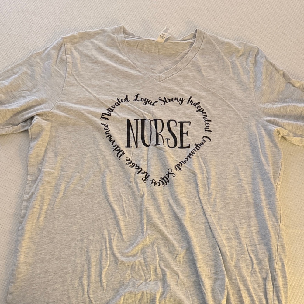Bella Canvas Nurse T-shirt size XL